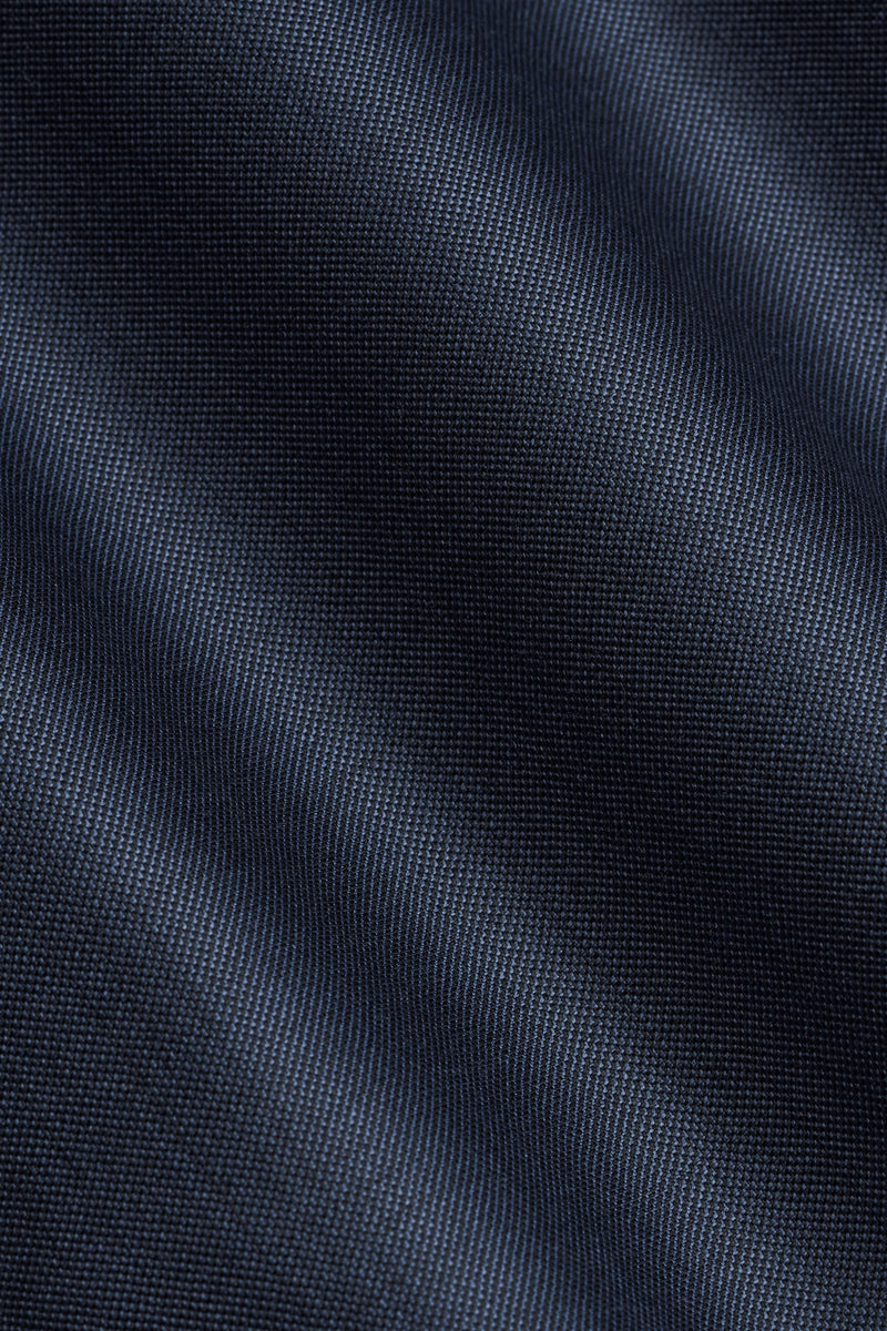 Reda Petrol Blue Sharkskin Custom Jacket