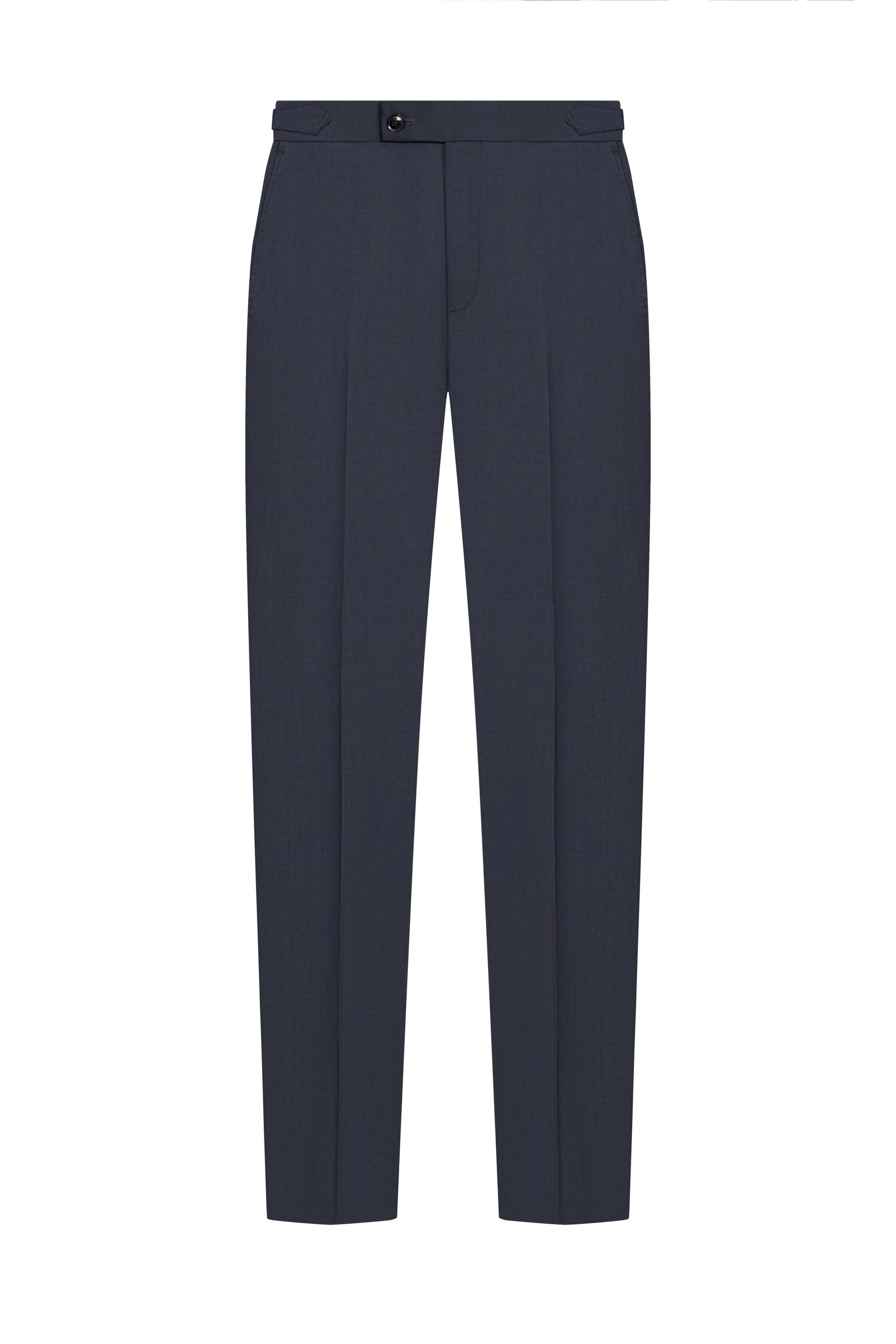 Reda Midnight Blue Sharkskin Custom Suit