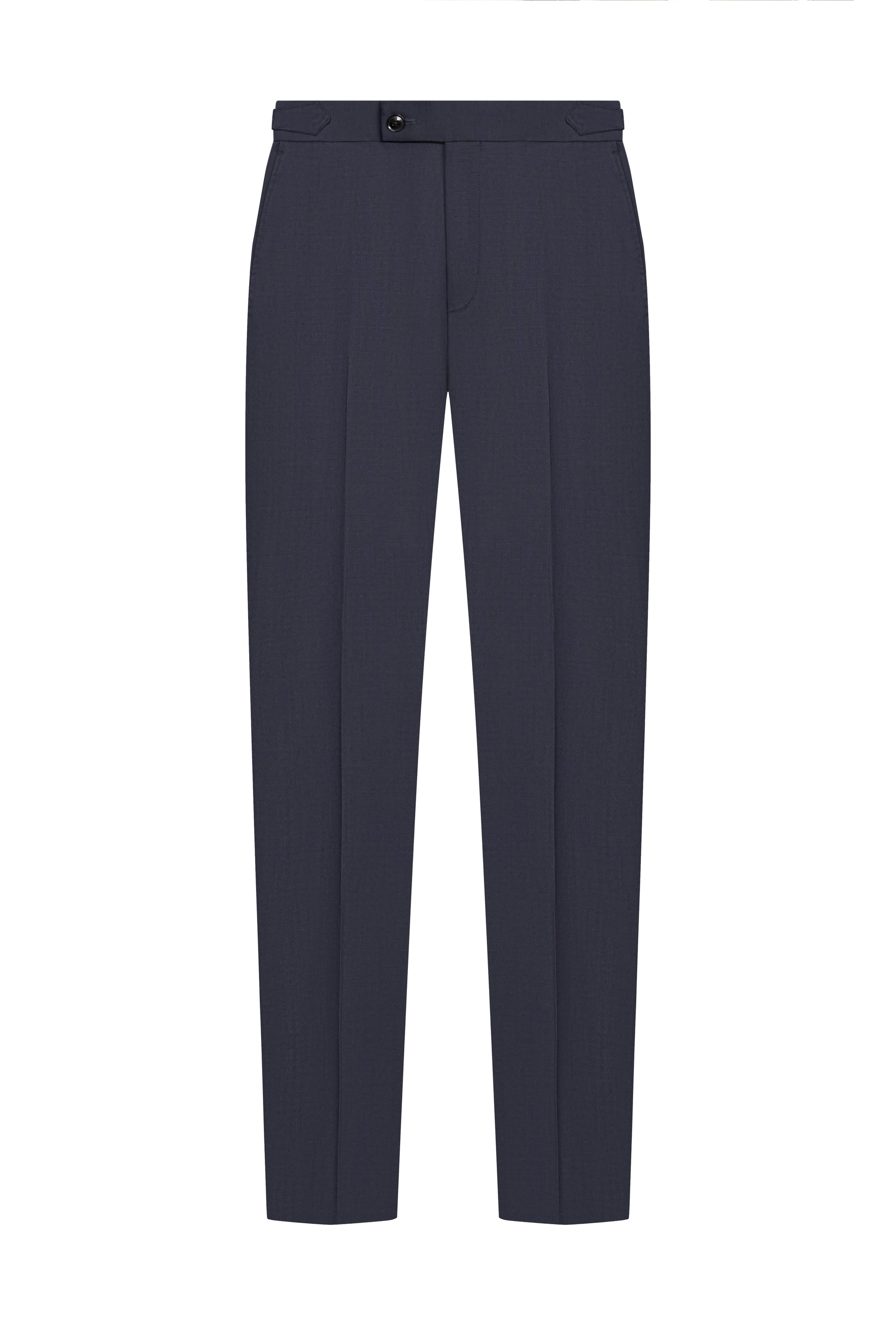Reda Midnight Blue Sharkskin Custom Trouser