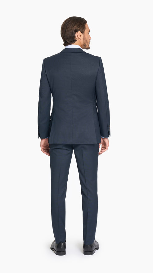 Midnight Blue Nailhead Jacket