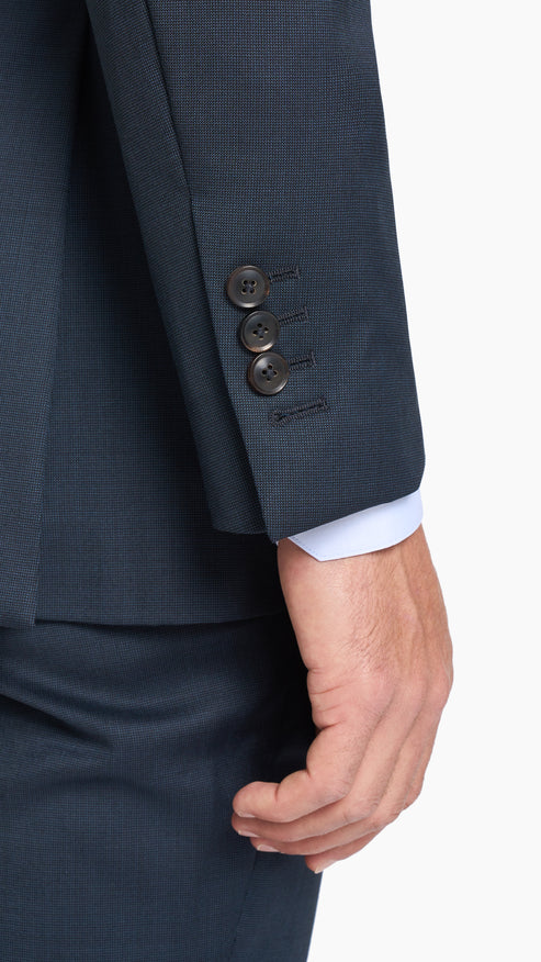Midnight Blue Nailhead Jacket
