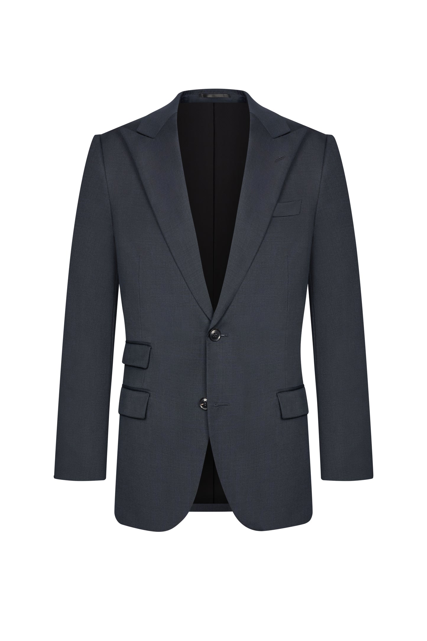 Midnight Blue Nailhead Custom Suit