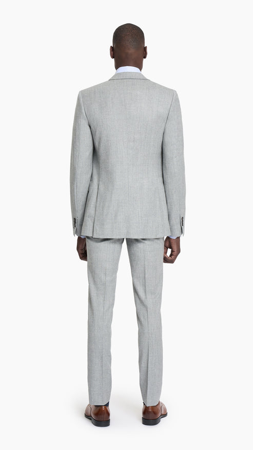 Light Grey Flannel Suit