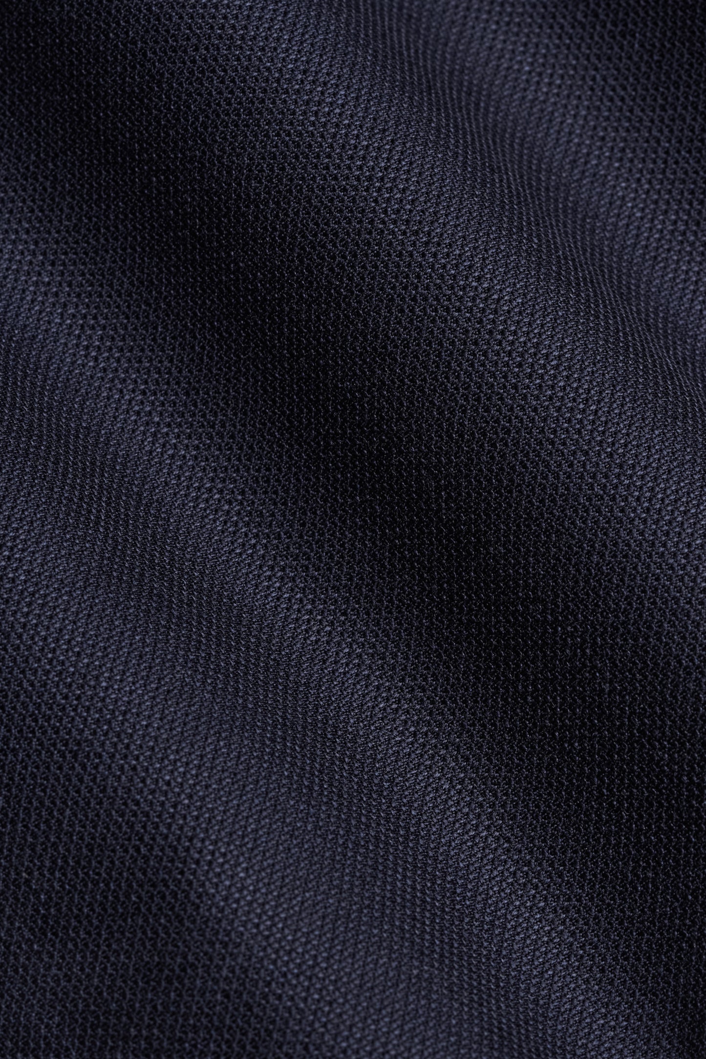 Navy Blue Basket Weave Jacket