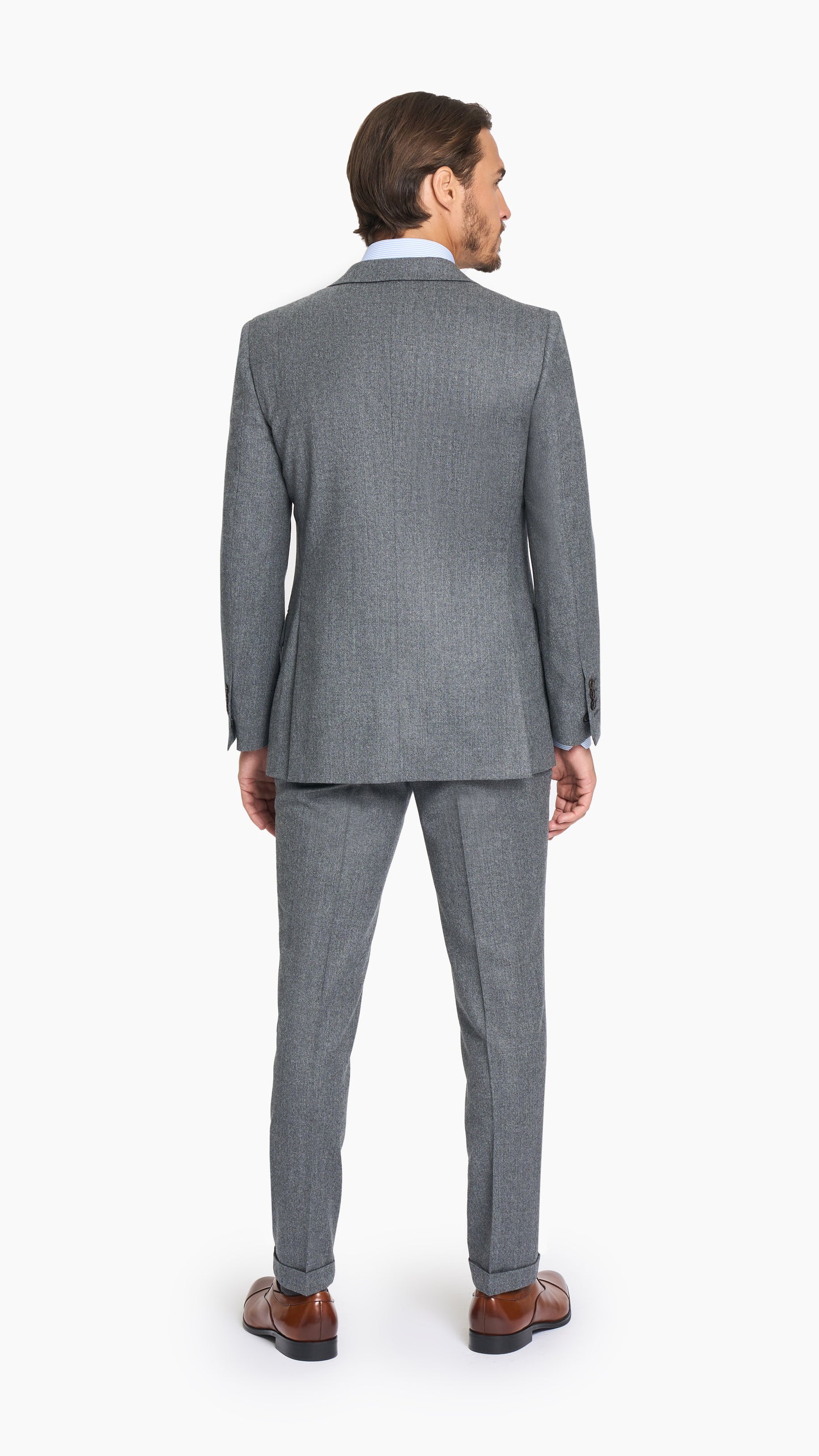 Steel Grey Flannel Suit