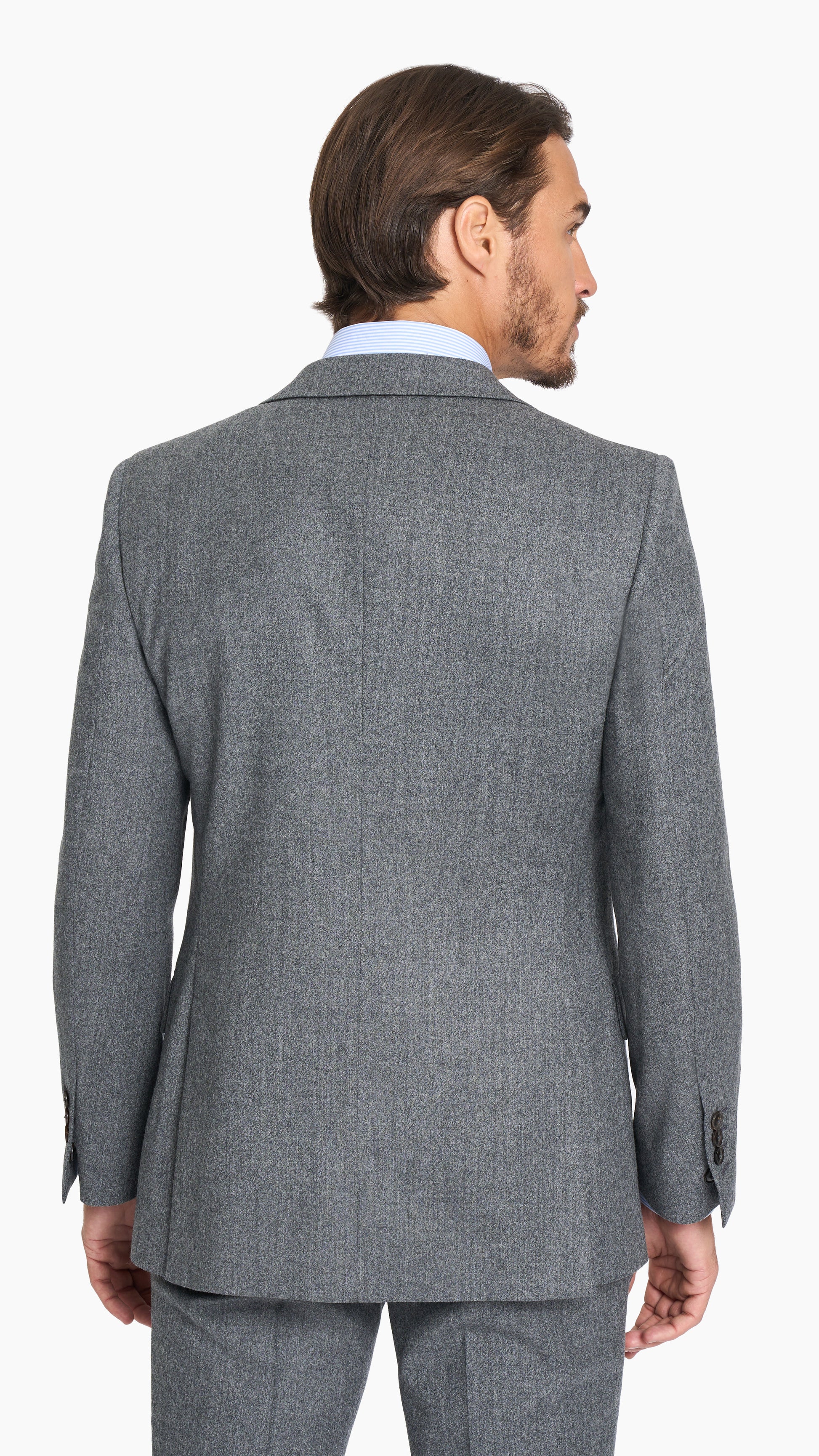 Steel Grey Flannel Suit