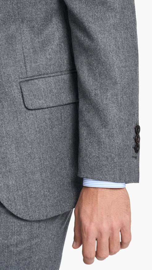 Reda Steel Grey Flannel Custom Suit