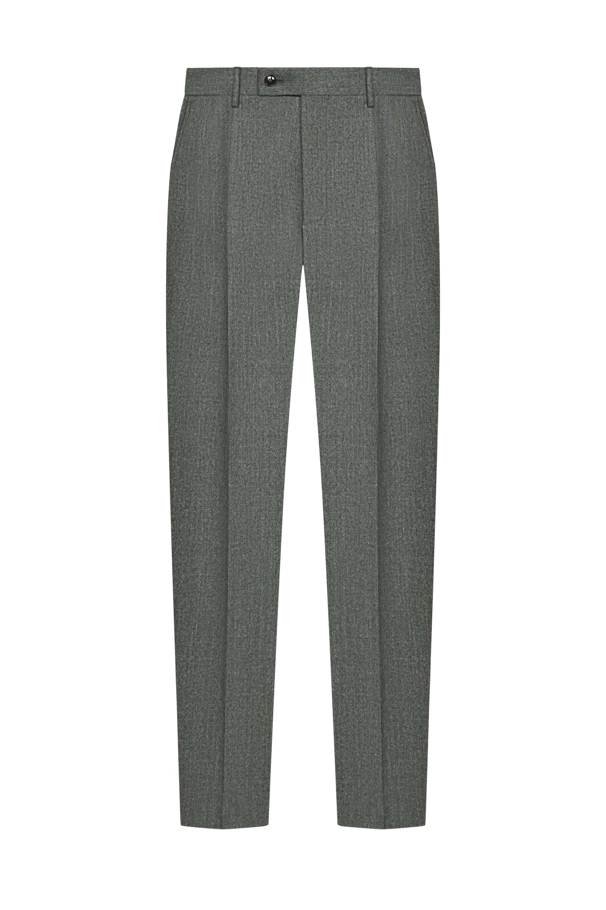 Reda Steel Grey Flannel Custom Suit