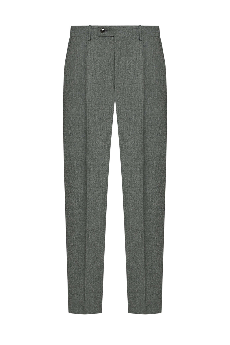 Reda Steel Grey Flannel Custom Suit