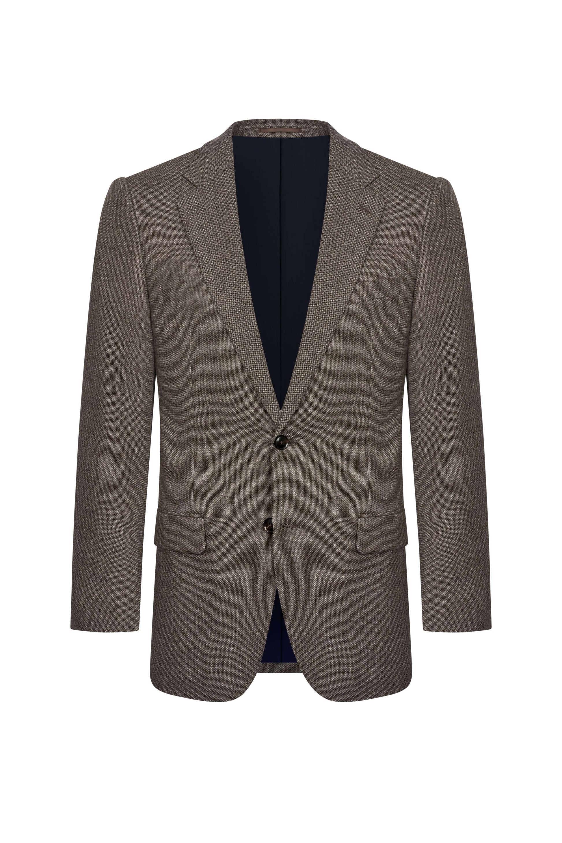 Reda Brown Basket Weave Custom Jacket