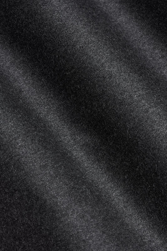 Reda Charcoal Grey Flannel Custom Jacket