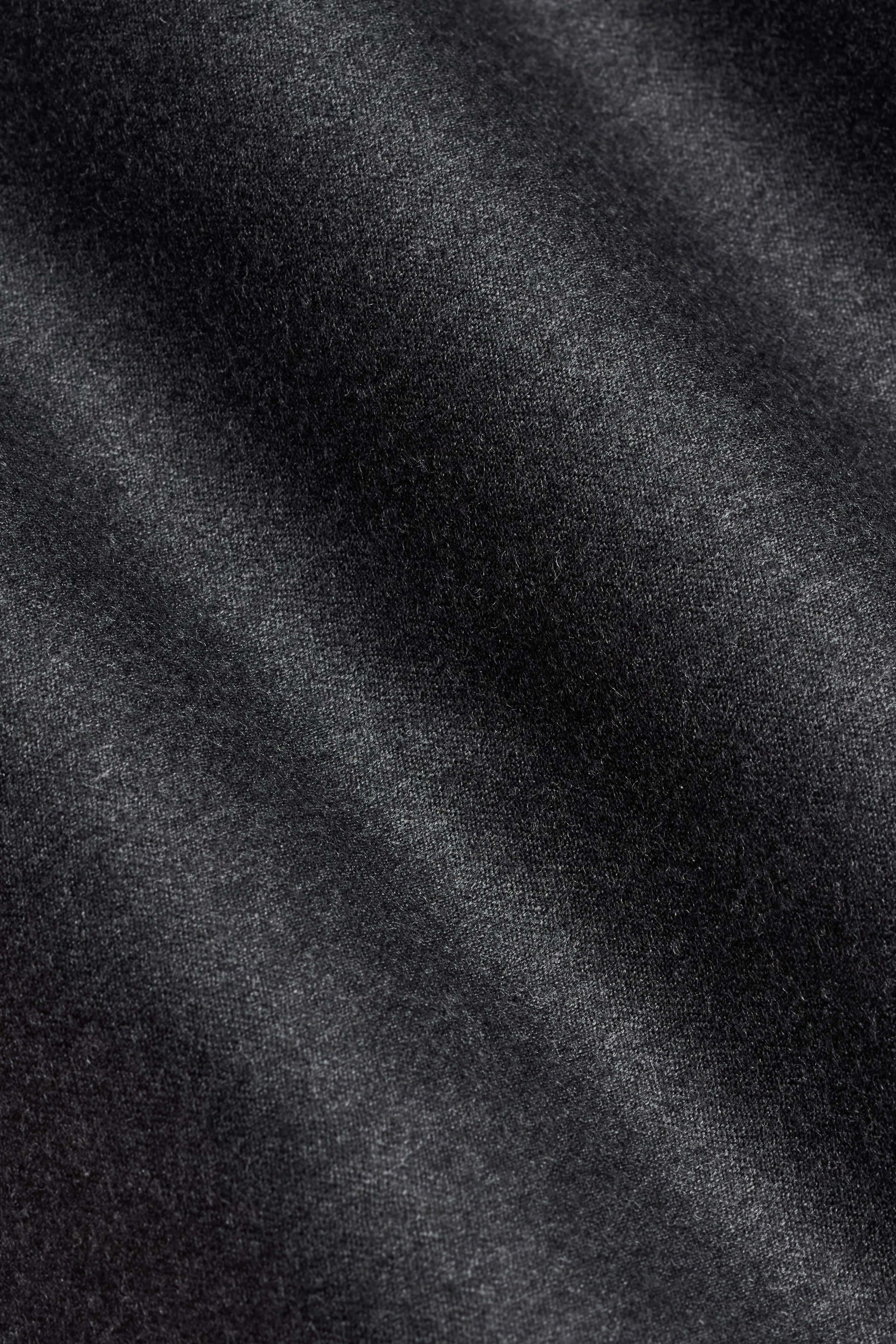 Reda Charcoal Grey Flannel Custom Suit