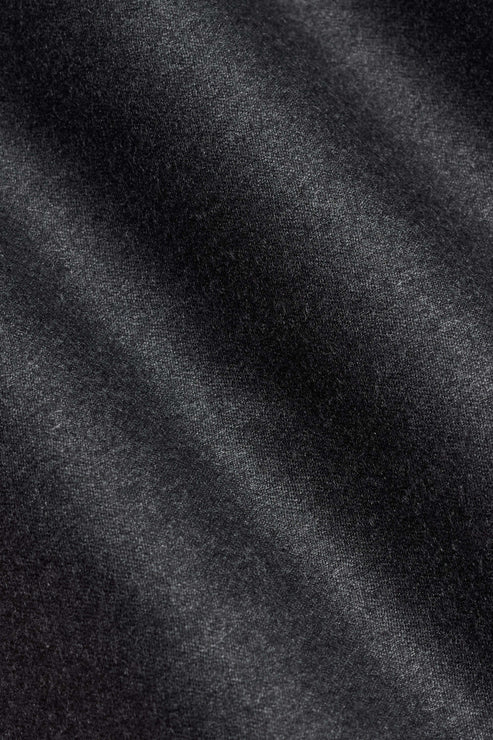 Reda Charcoal Grey Flannel Custom Suit