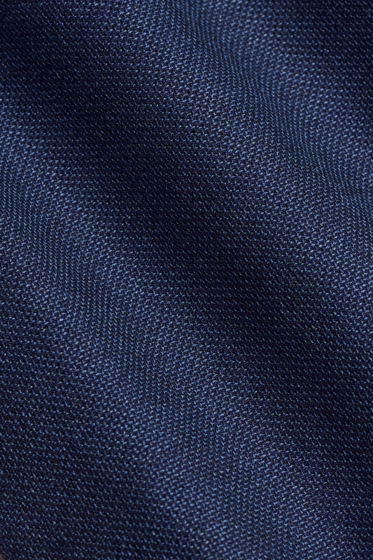 Reda Royal Blue Basket Weave Custom Jacket