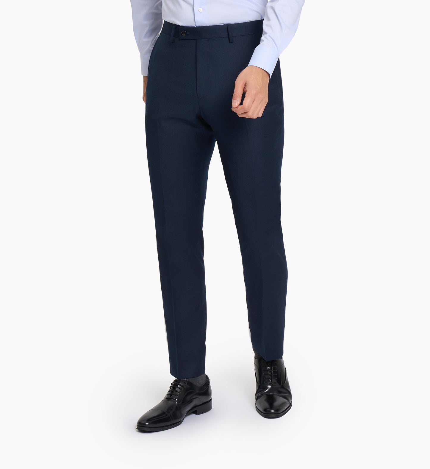 Midnight Blue Flannel Custom Trouser