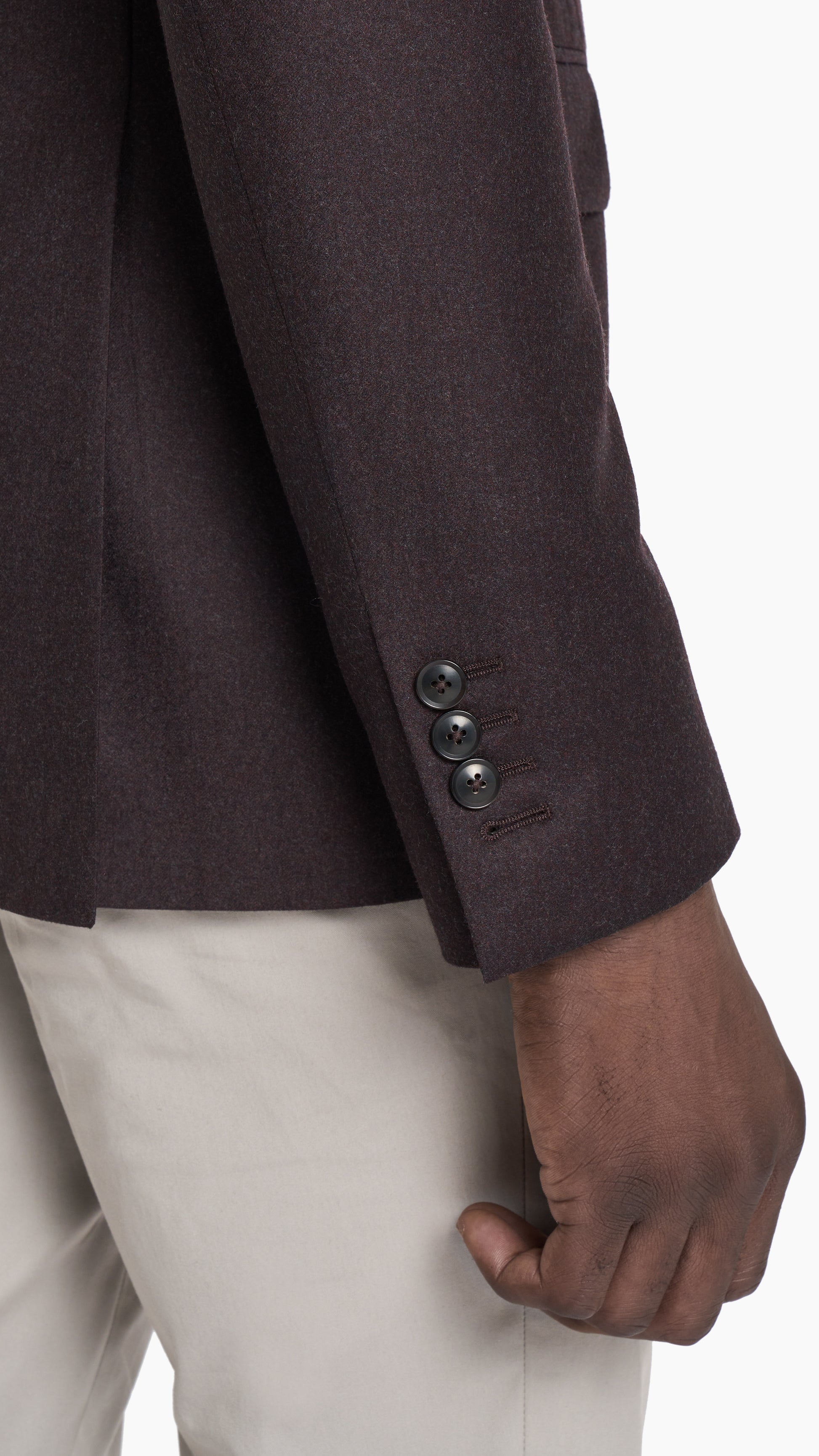 Reda Merlot Flannel Custom Jacket