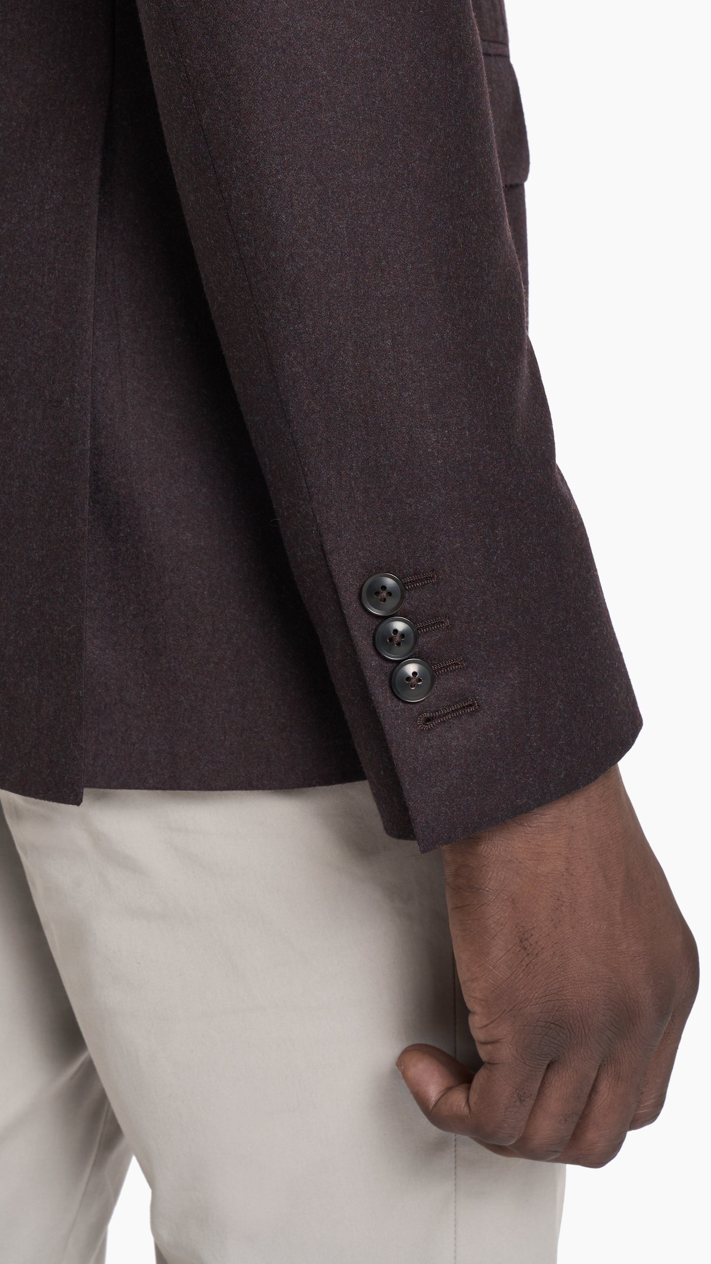 Merlot Flannel Custom Jacket