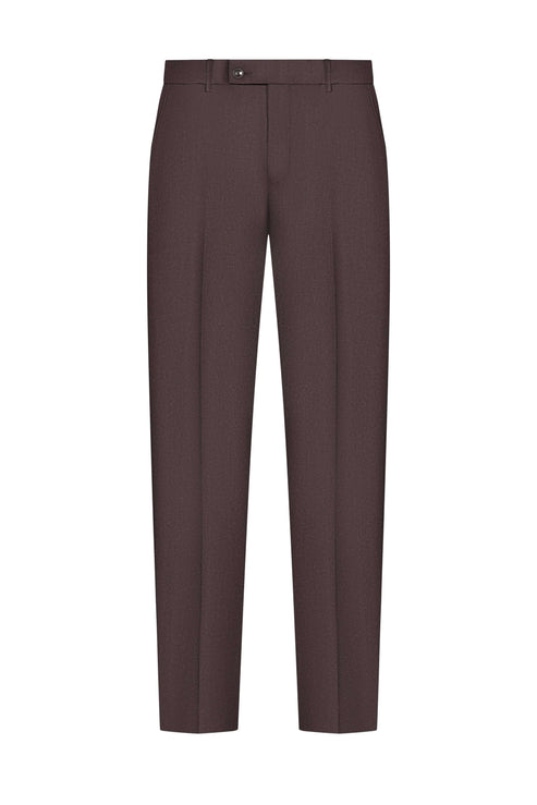 Reda Merlot Flannel Custom Suit