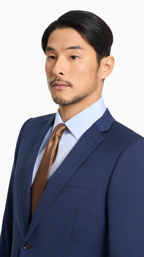 Royal Blue Sharkskin Jacket