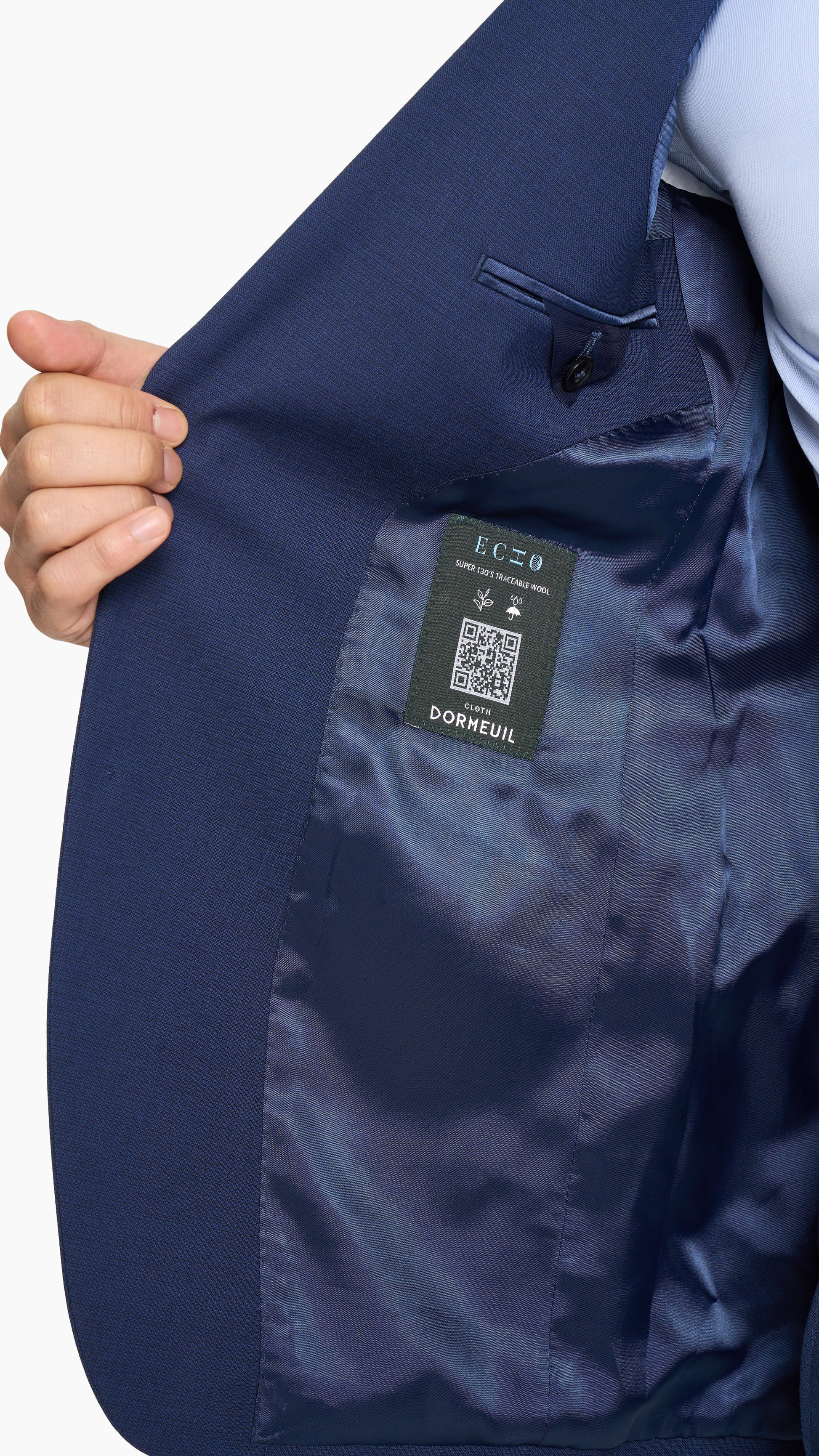 Royal Blue Sharkskin Jacket