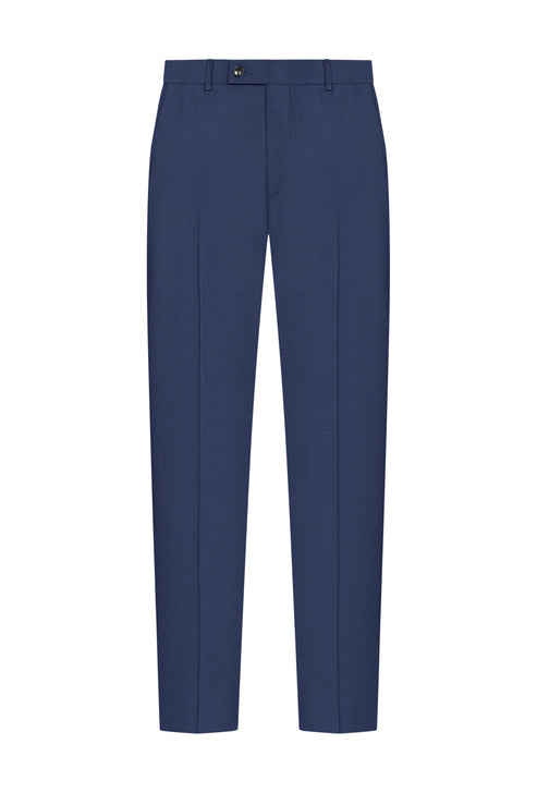 Royal Blue Sharkskin Trouser