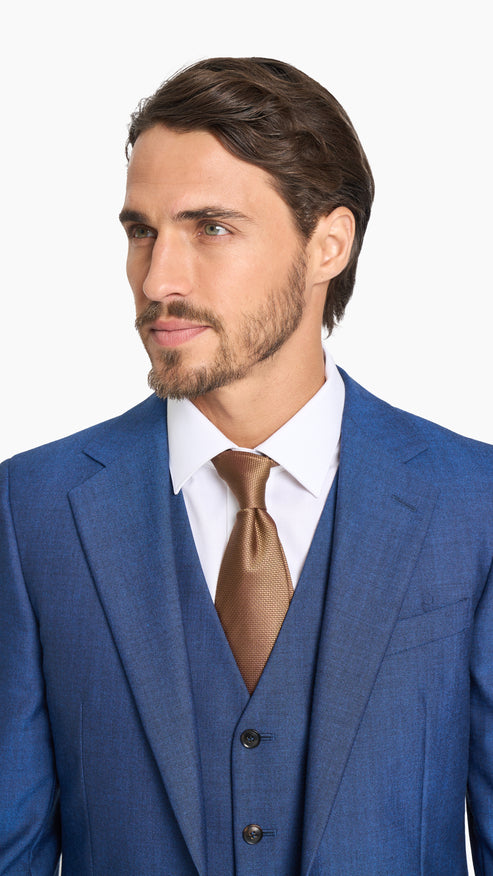 Tonic Blue Hopsack Jacket