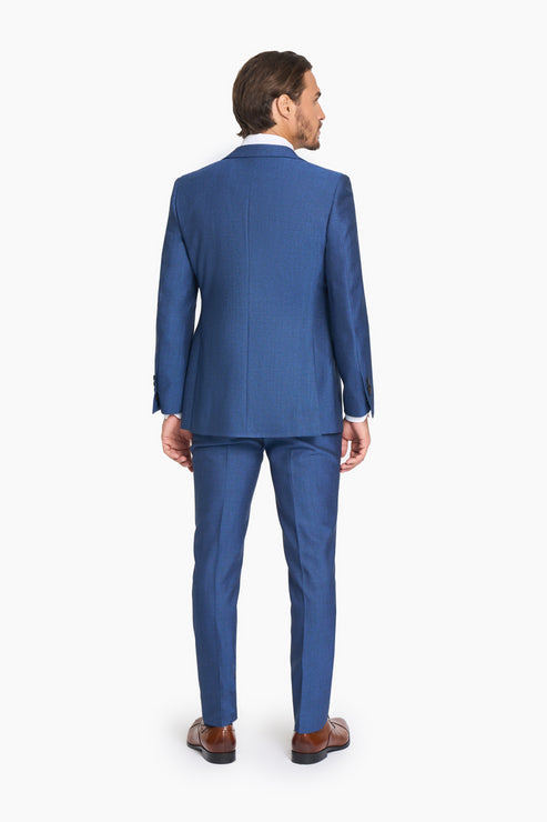 Tonic Blue Hopsack Suit