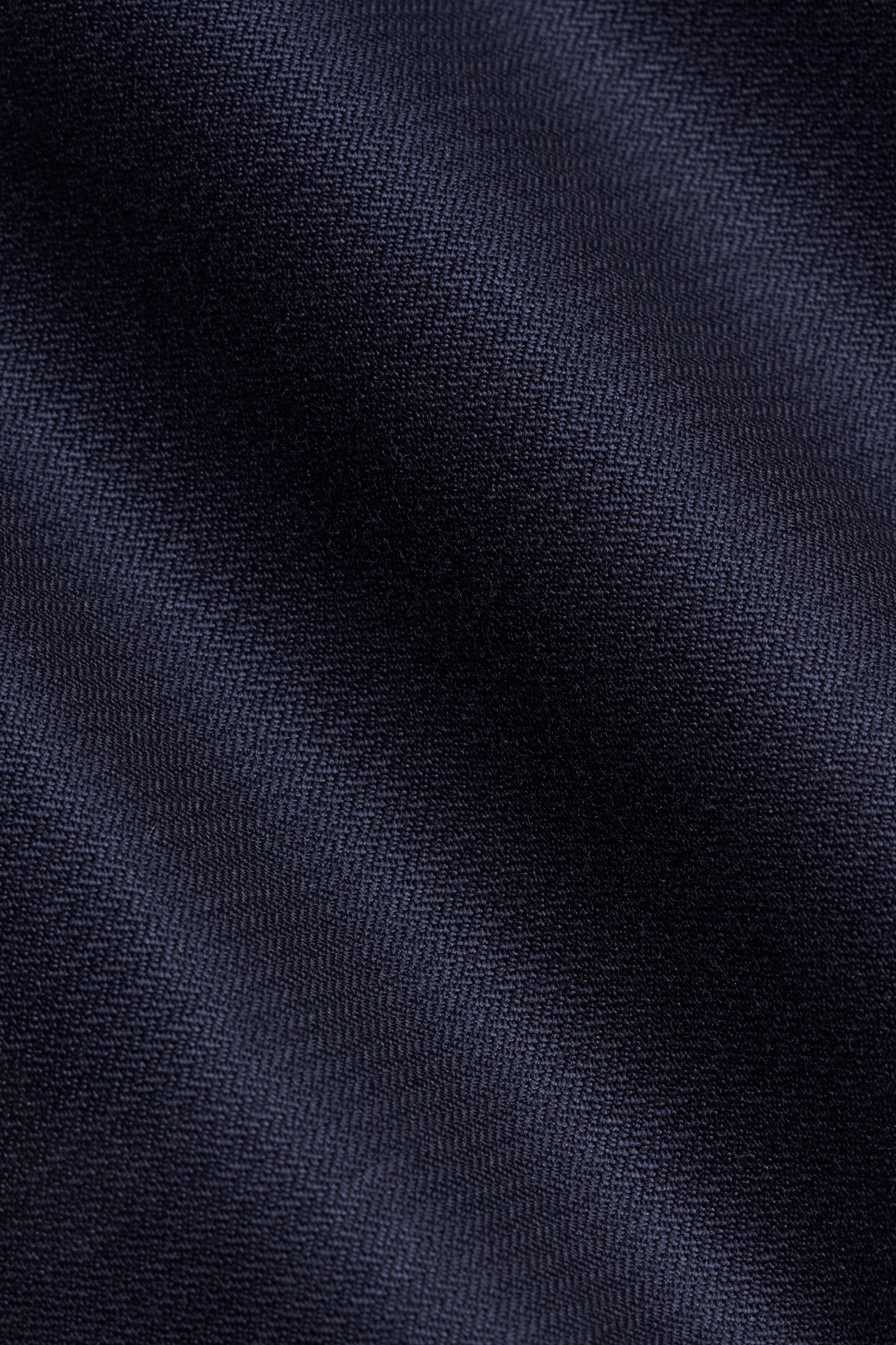 Scabal Navy Blue Herringbone Custom Suit