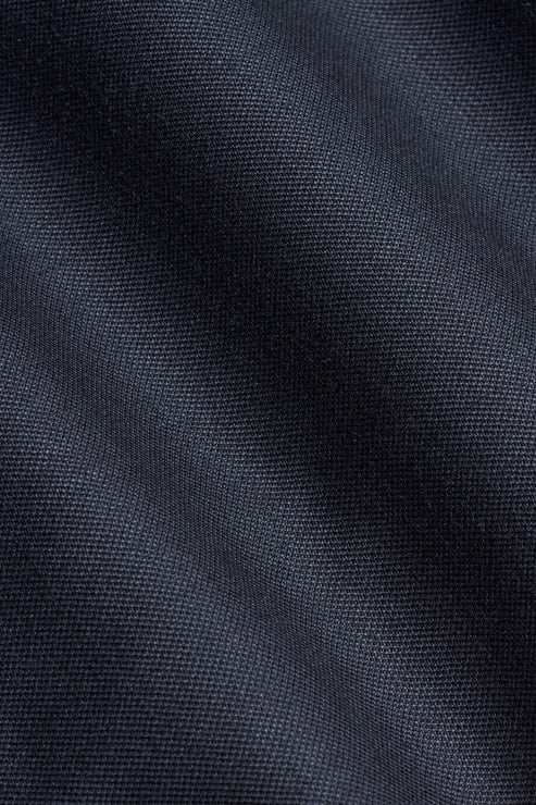 Holland & Sherry Navy Blue Sharkskin Custom Suit