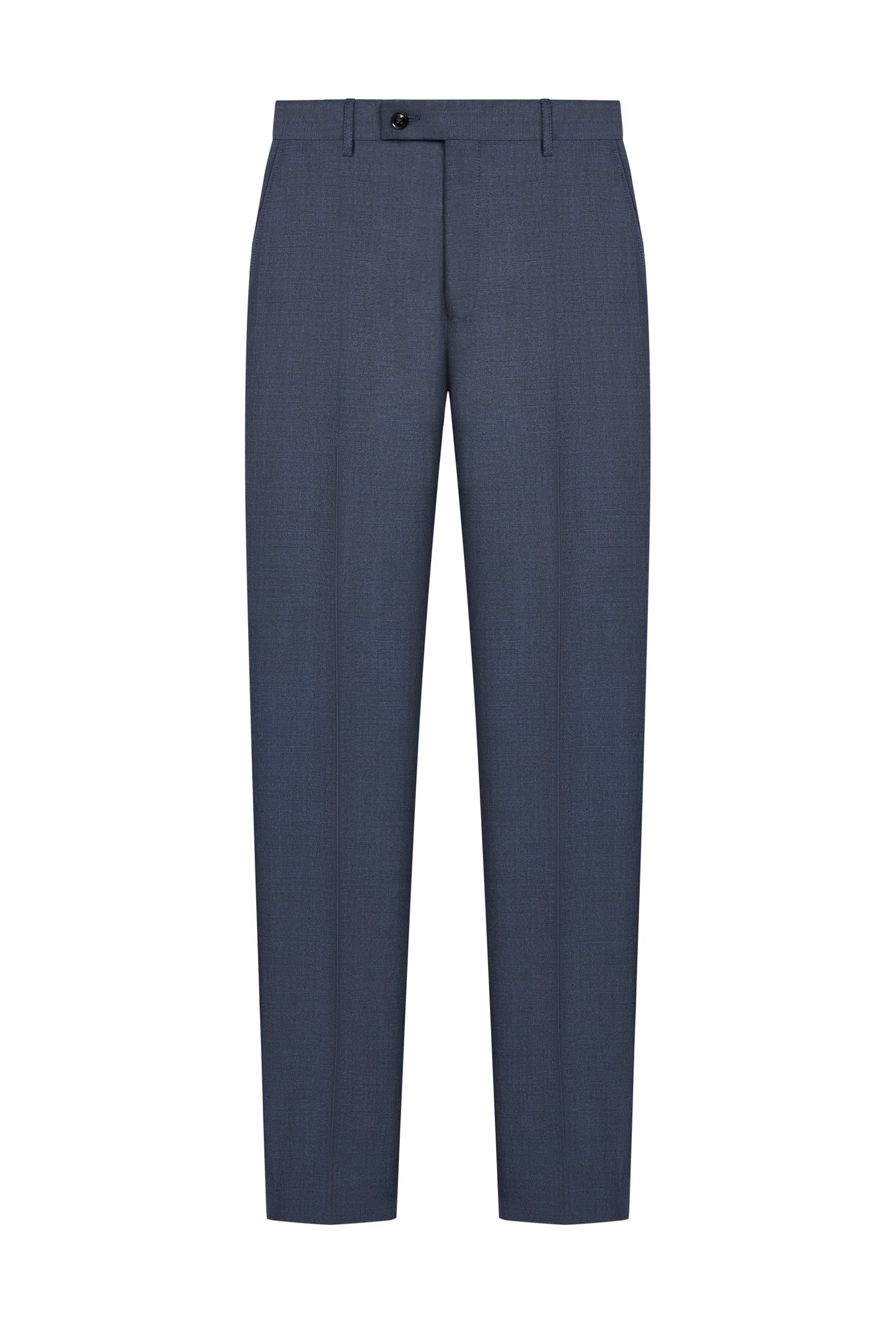 Holland & Sherry Navy Blue Sharkskin Custom Suit