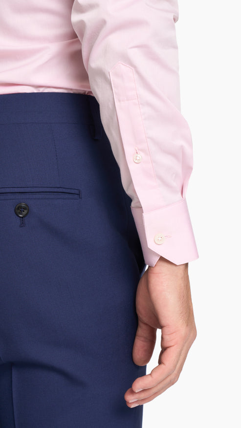 Royal Blue Plain Weave Trouser