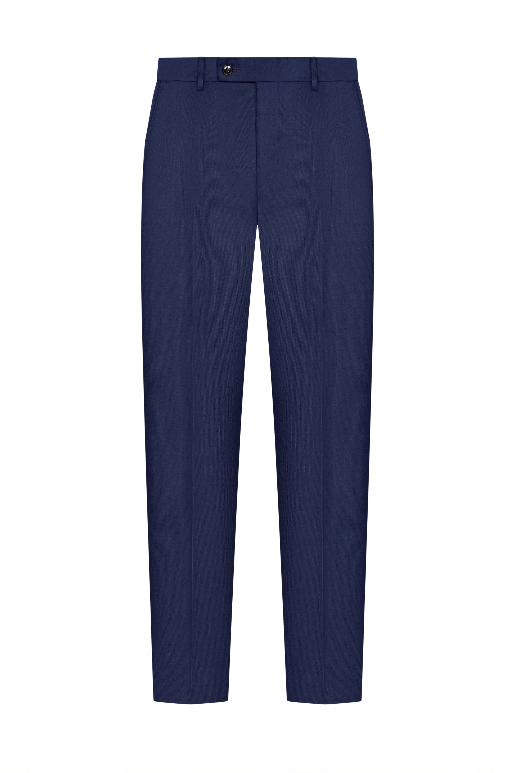Royal Blue Plain Weave Trouser