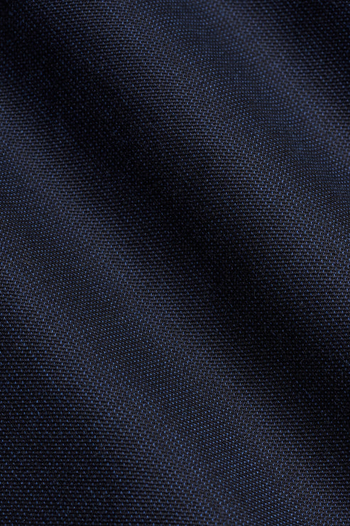 Contrast Navy Nailhead Suit