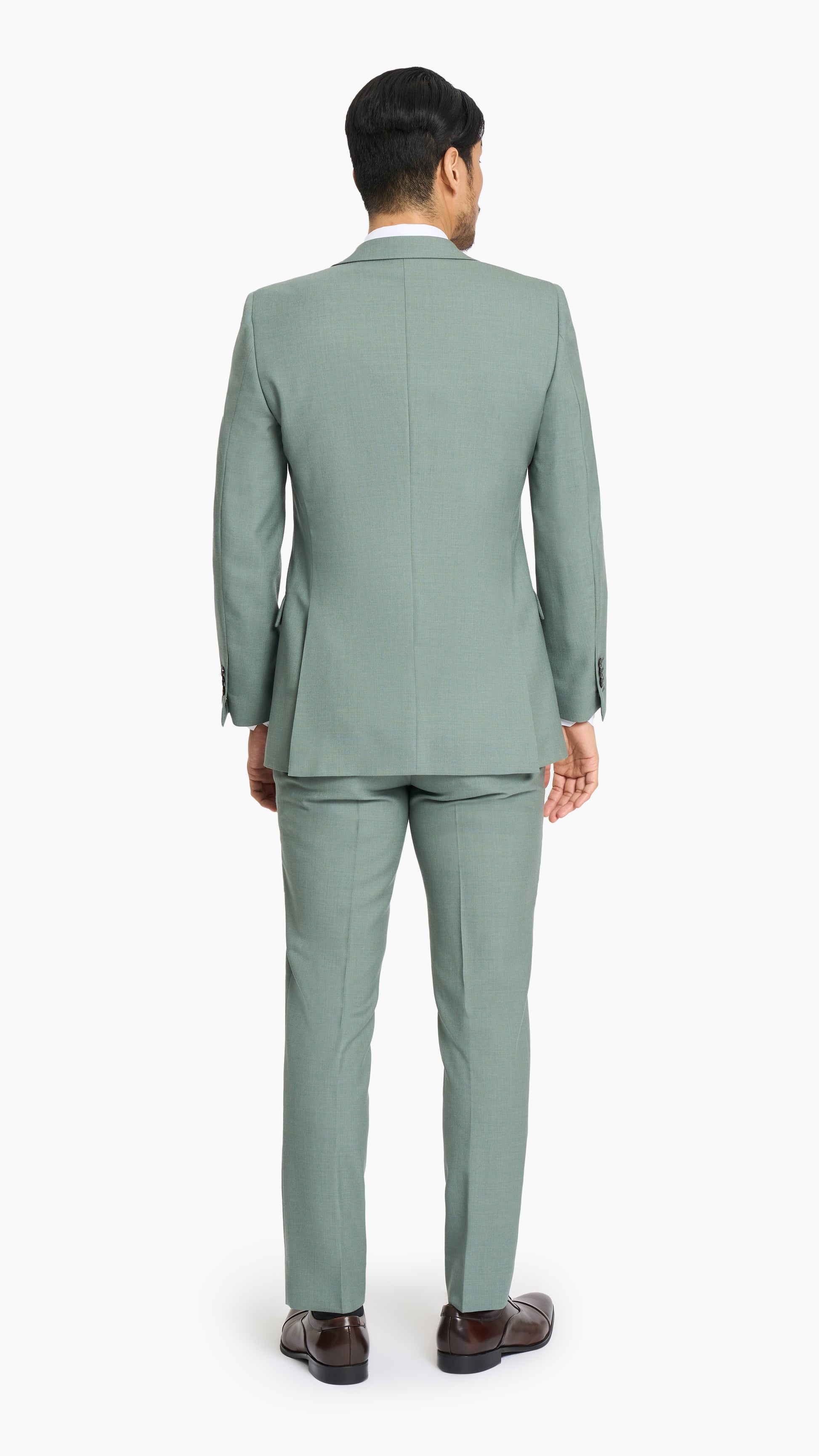 Seafoam Green Hopsack Jacket