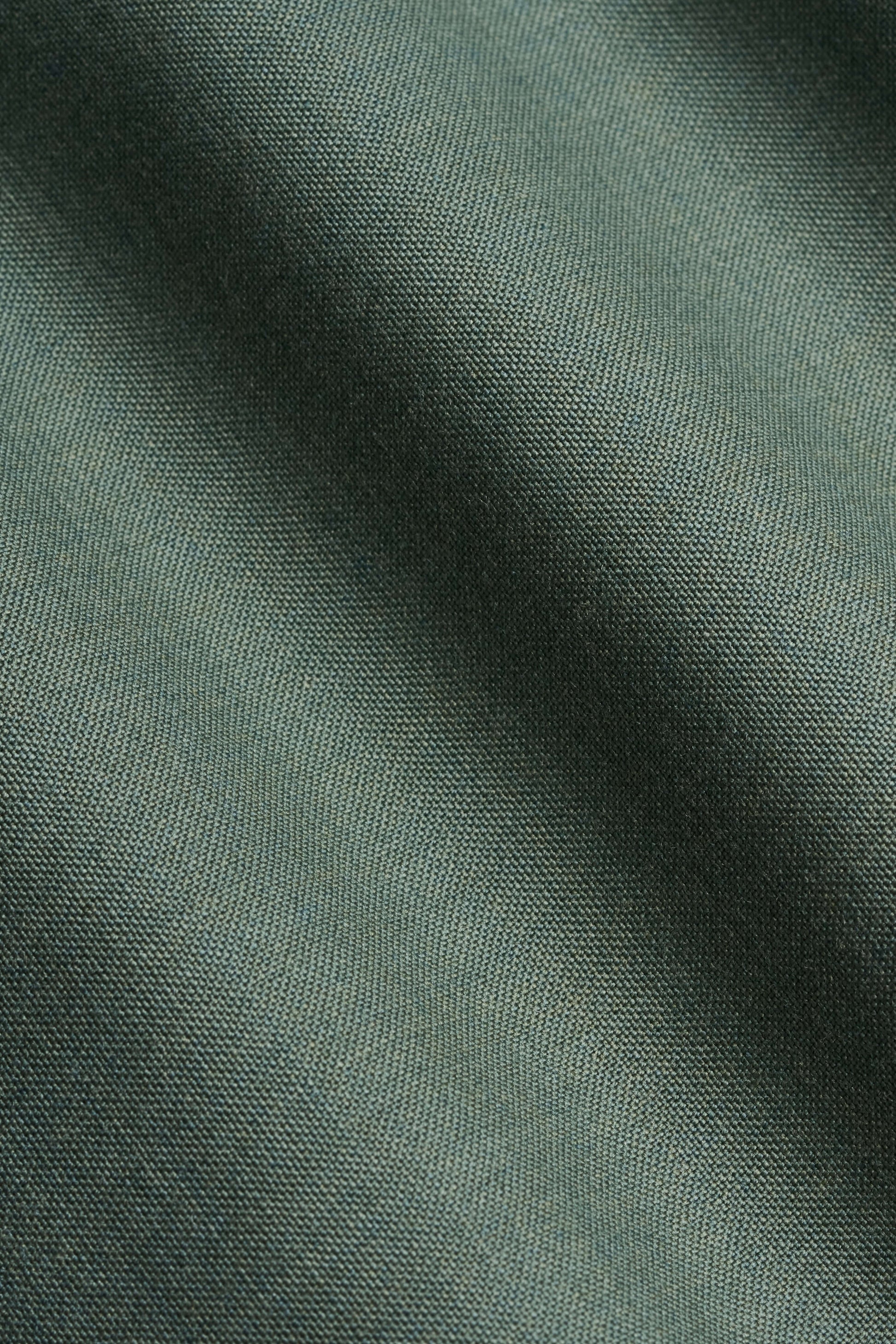 Holland & Sherry Sage Green Hopsack Custom Suit