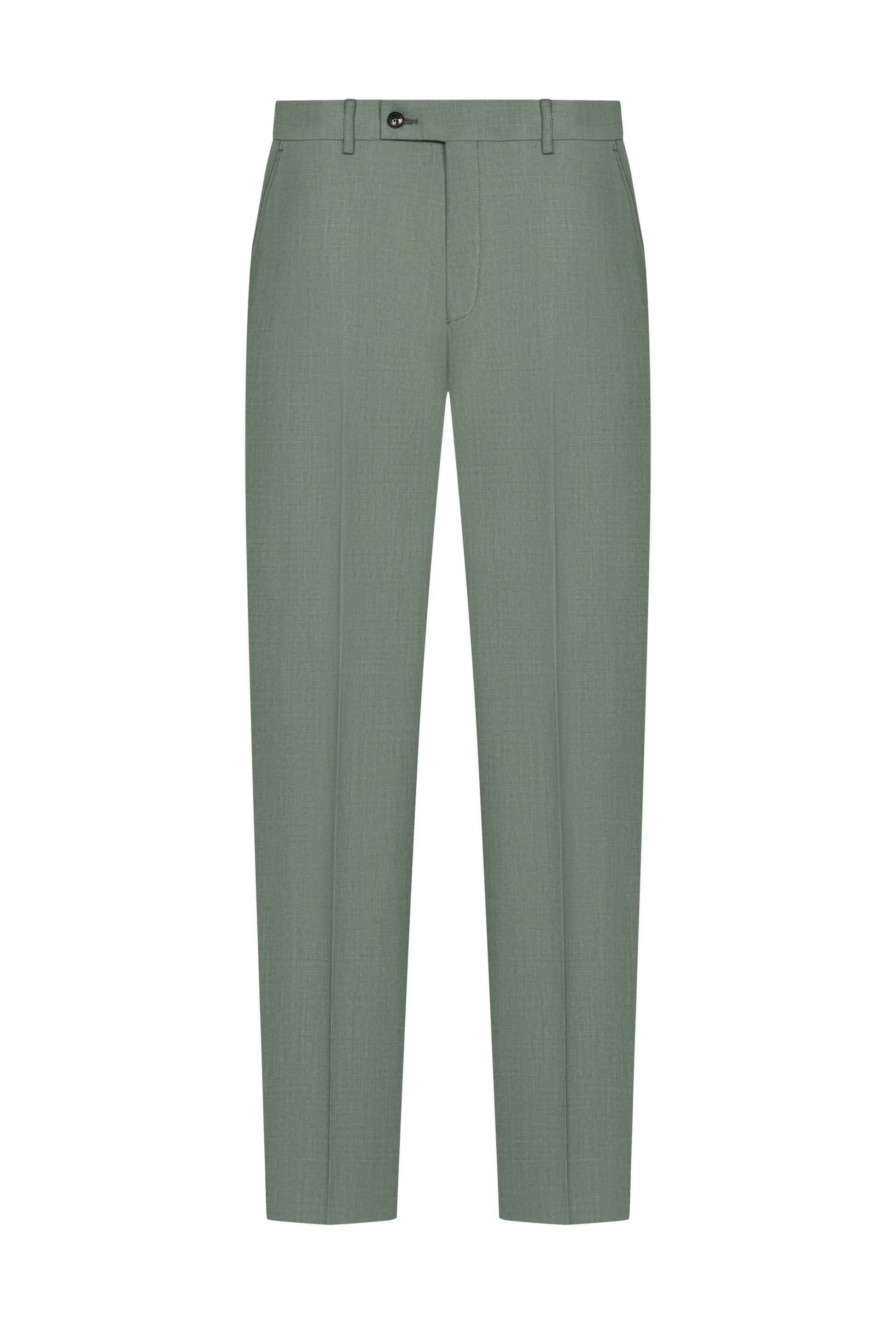 Seafoam Green Hopsack Trouser