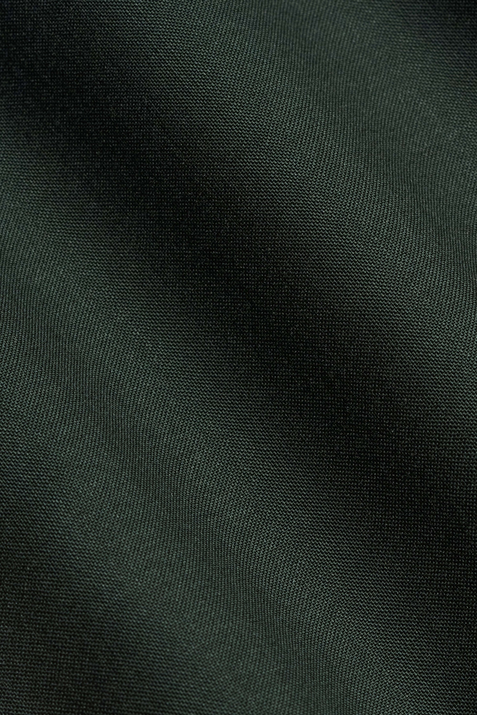 Scabal Dark Green Plain Weave Custom Suit