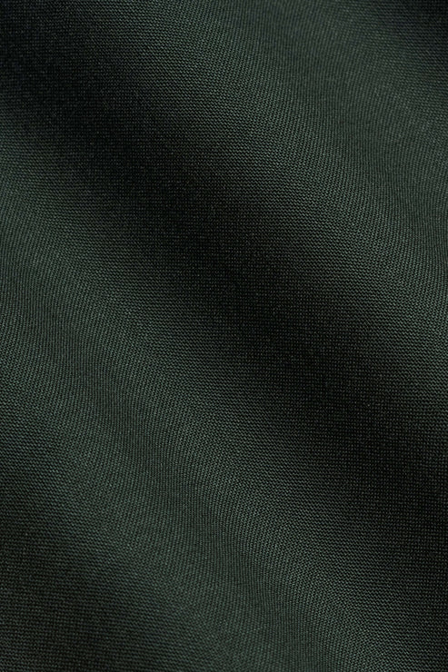 Scabal Dark Green Plain Weave Custom Suit