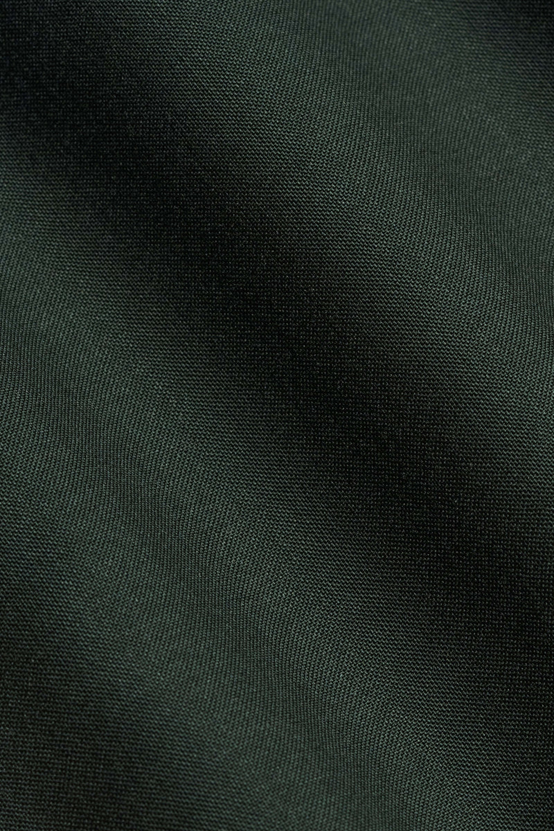 Scabal Dark Green Plain Weave Custom Suit