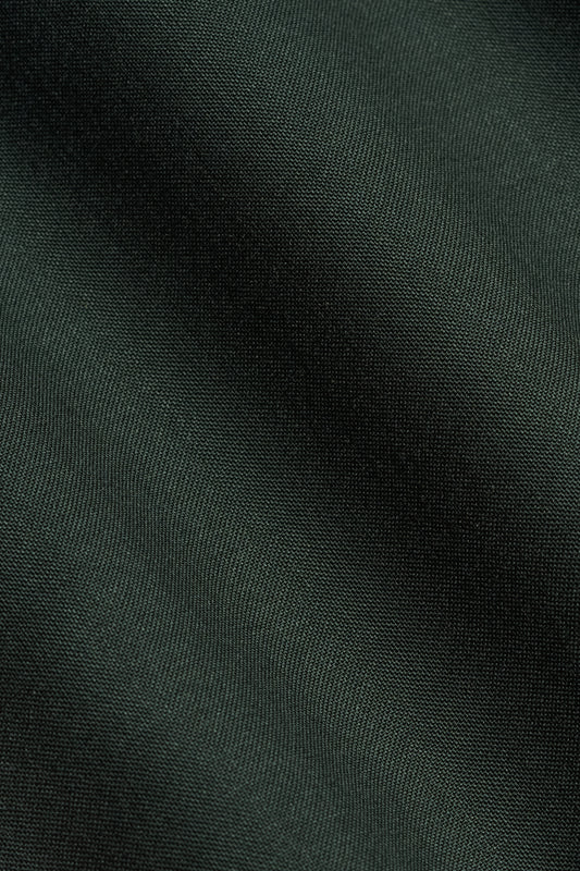 Dark Green Plain Weave Suit