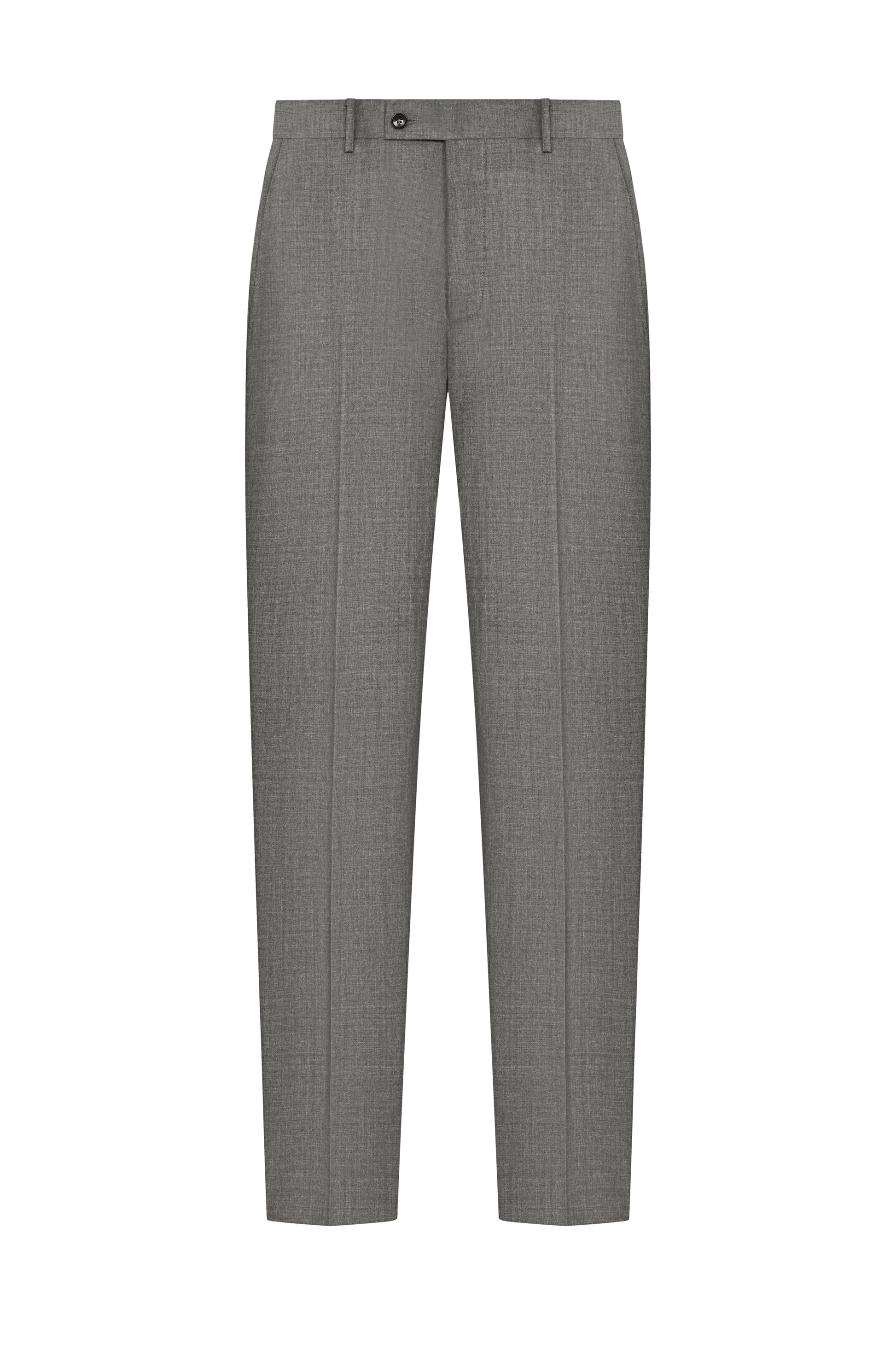 Cool Grey Plain Weave Suit