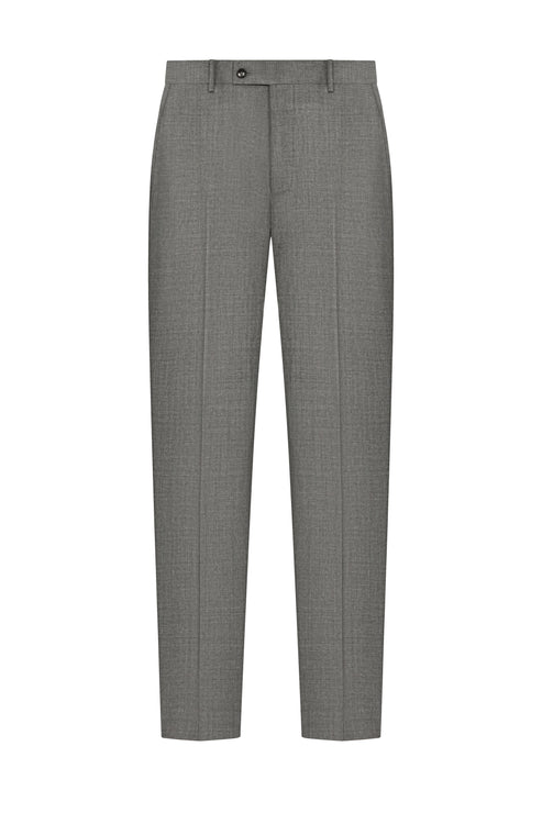 Cool Grey Plain Weave Suit