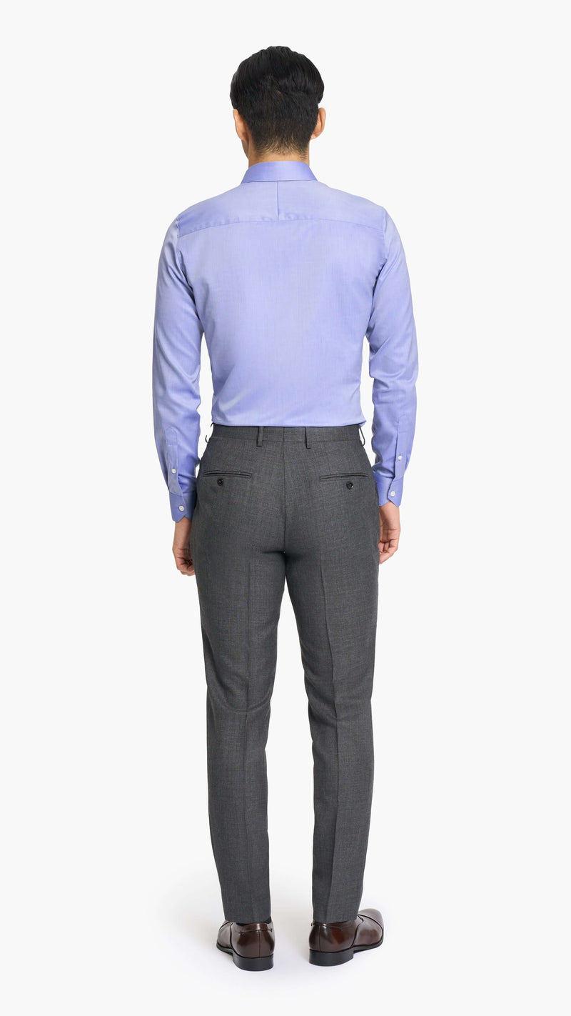 Holland & Sherry Shadow Grey Sharkskin Custom Suit