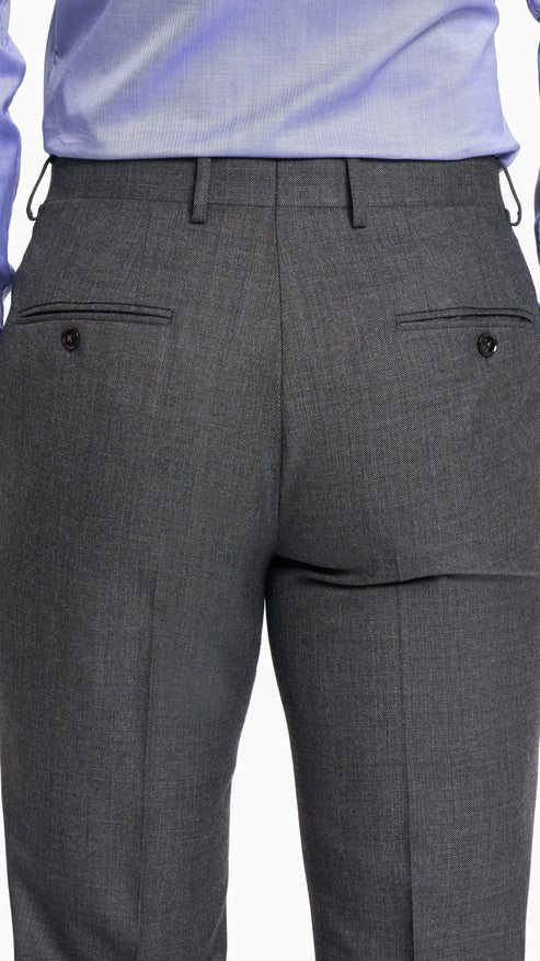 Holland & Sherry Shadow Grey Sharkskin Custom Suit