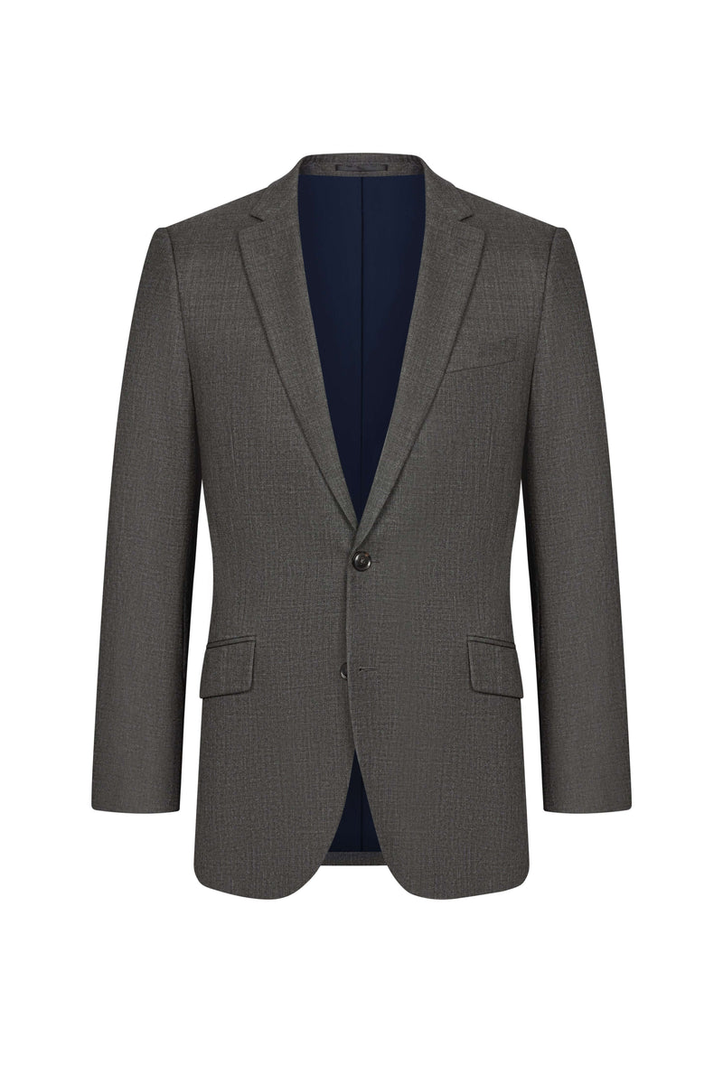 Holland & Sherry Shadow Grey Sharkskin Custom Suit