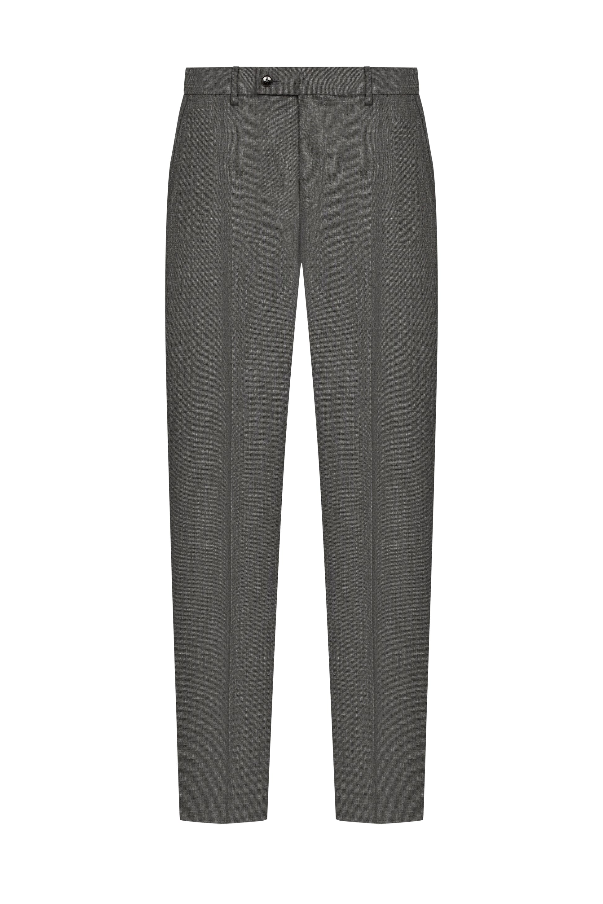 Shadow Grey Sharkskin Trouser