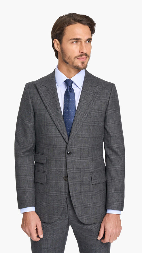 Holland & Sherry Prince of Wales Custom Suit