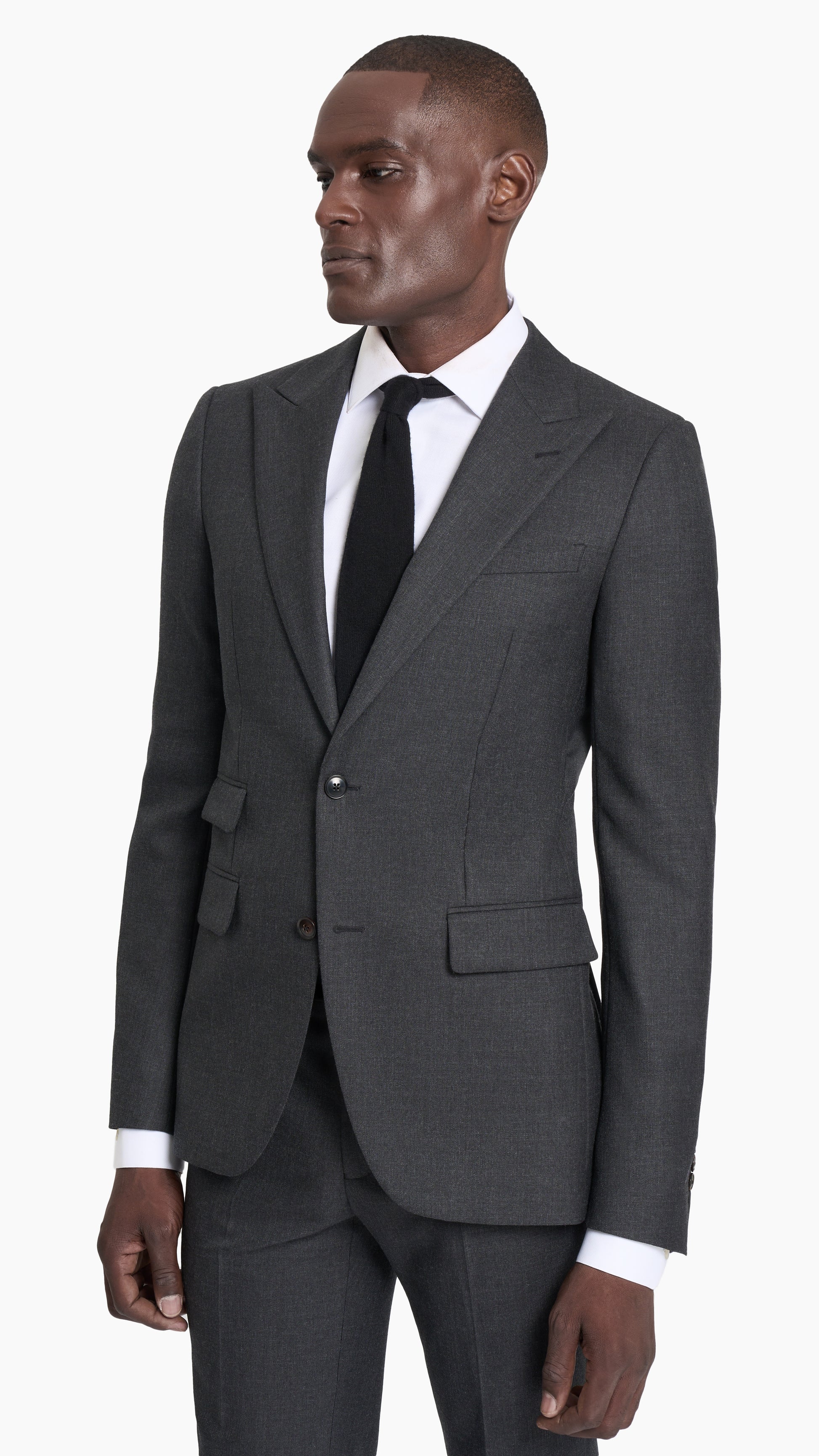 Charcoal Grey Twill Jacket