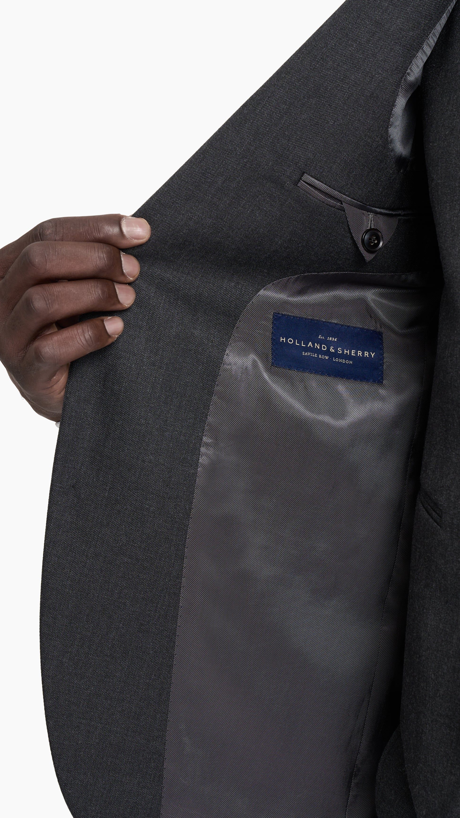 Charcoal Grey Twill Jacket