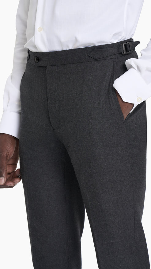 Charcoal Grey Twill Suit